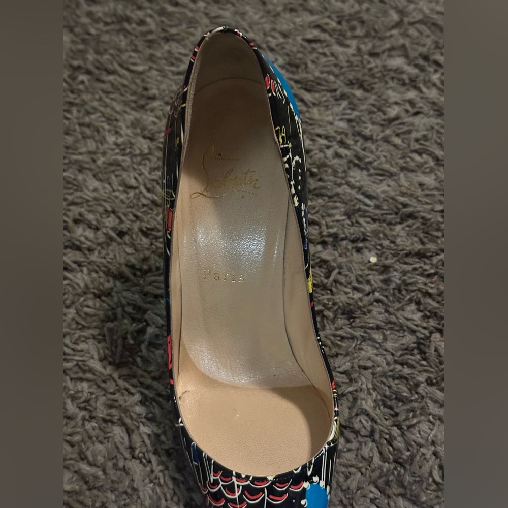 Christian Louboutin Pigalle Follies 100mm Graffiti - Picture 4 of 6